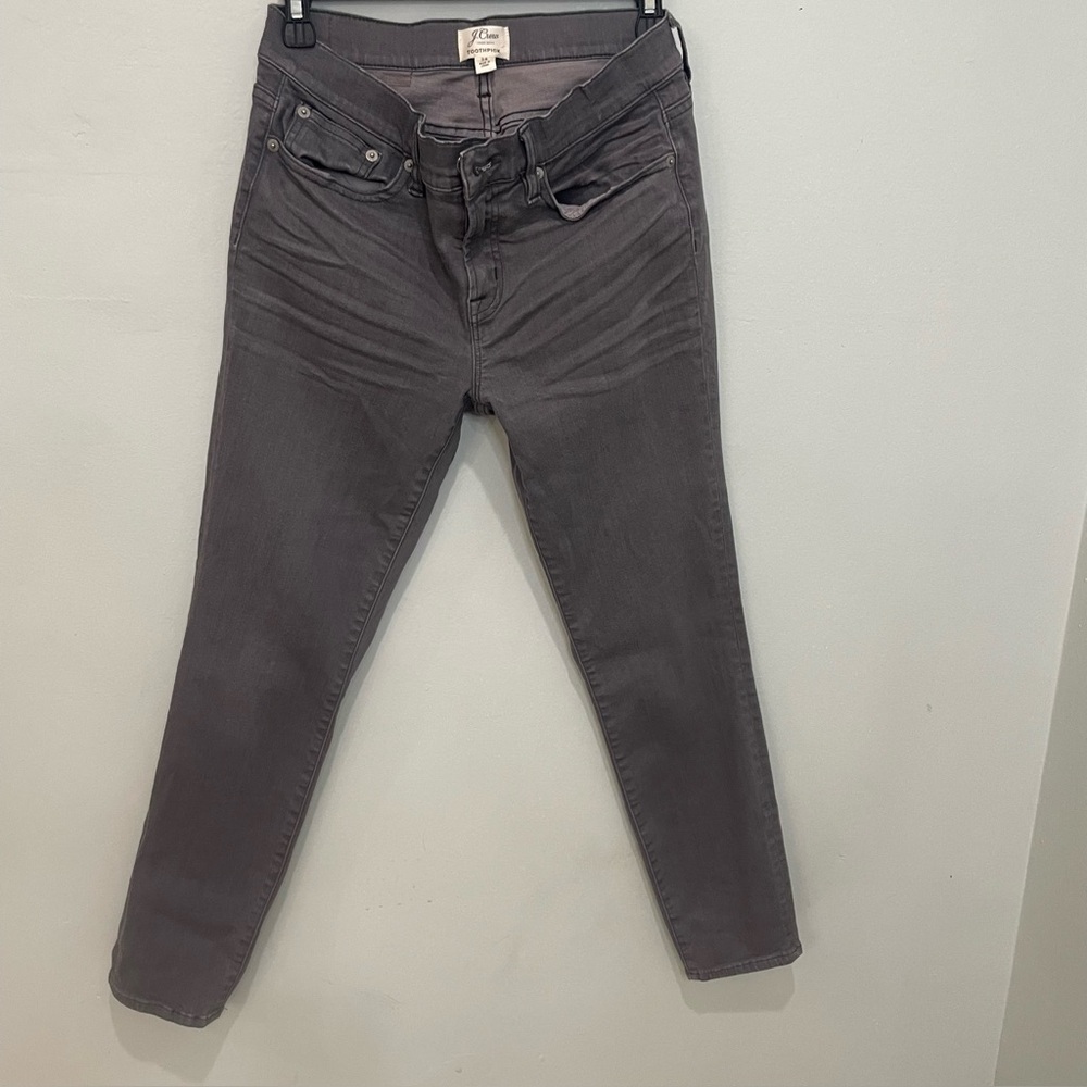 J. Crew Women's Dark Gray Skinny Jeans